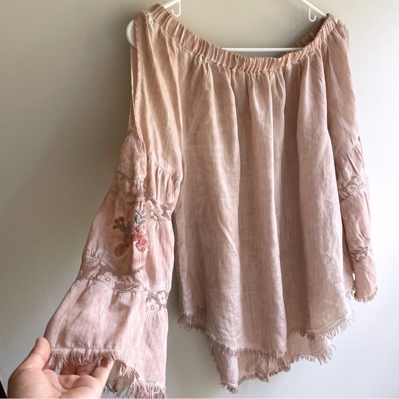 Bohemian College Geometric Patchwork Off the Shoulder Blouses